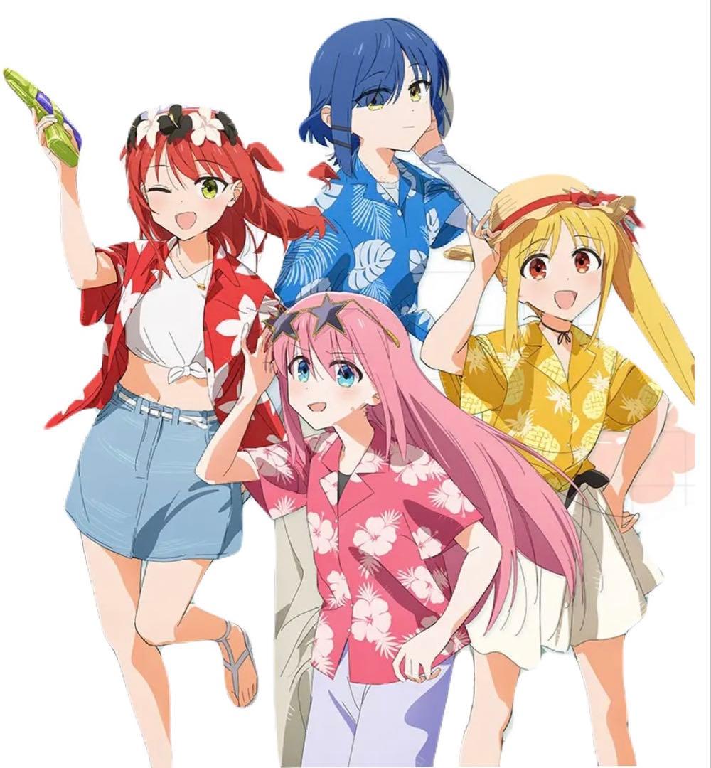 全種類　ぼっち・ざ・ろっく！　サマーフェア　アロハシャツ　フリーサイズ