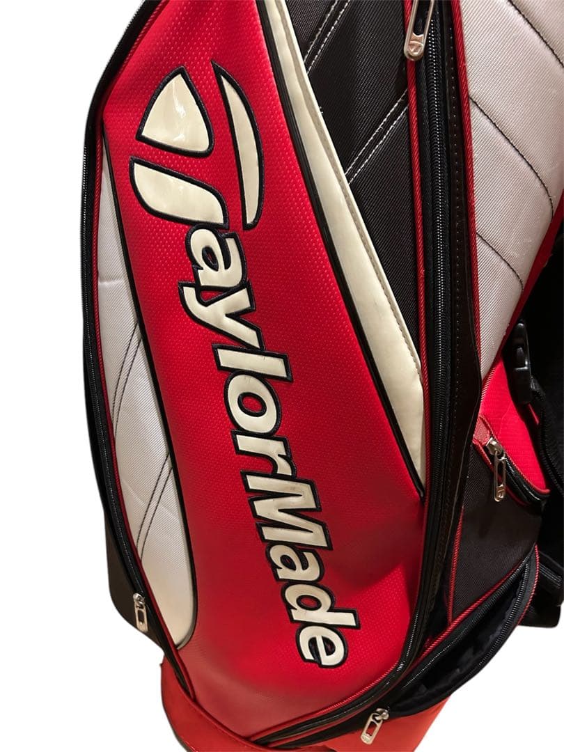 TaylorMade ゴルフバッグ レッド/ホワイト トゥルーライト