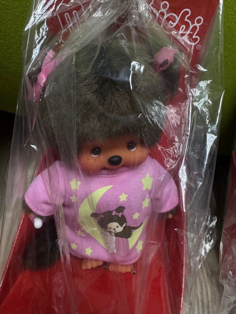 新品 グローインザダーク モンチッチ ペア セット 海外版 223725、32