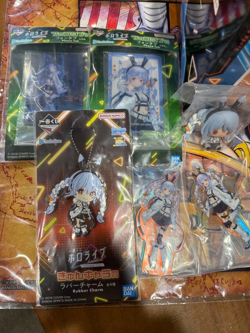 1番くじ兎田ぺこら賞セット➕ラストワンブックレット付きクリスマス限定安売り‼️