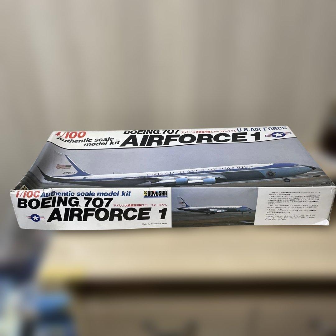 Boeing707 エアフォースワン1/100超大型大統領専用機絶版模型L382