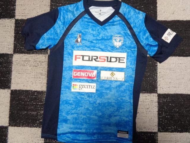 【クラウディオパンディアーニ】横浜FCユニフォーム熊倉彩華ほか計７人サイン入りM