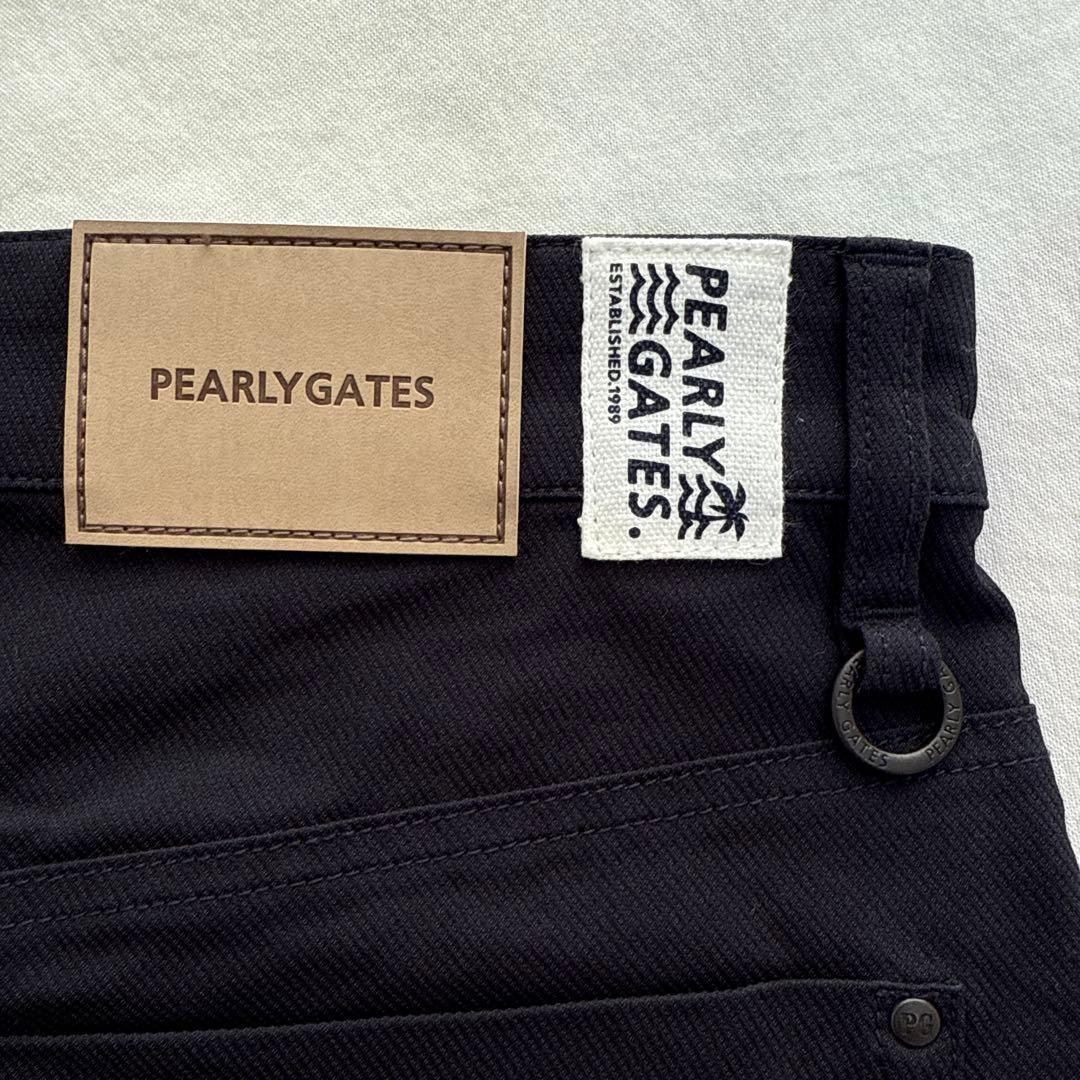 現行モデル　パーリーゲイツ　パンツ　5 L ネイビー　紺　濃紺　ストレッチ