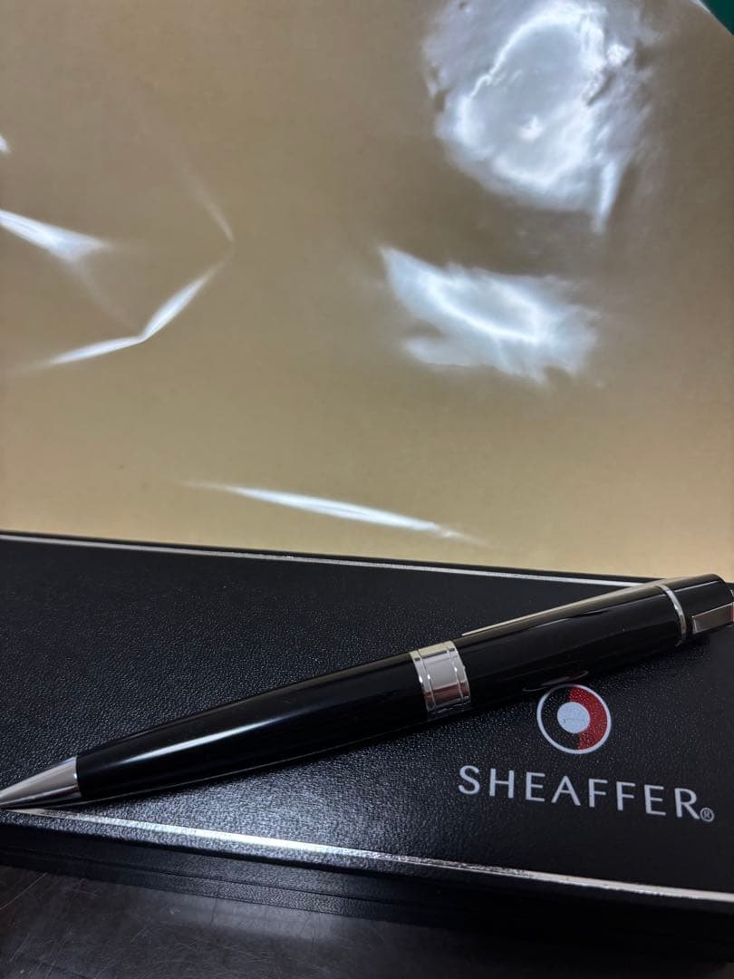 SHEAFFER ブラック メタル シャープペンシル