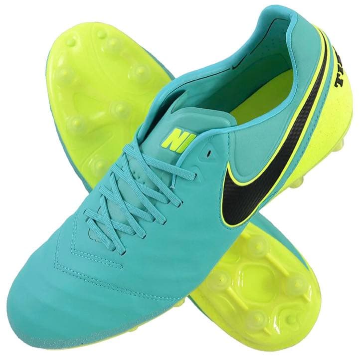 ナイキ ティエンポ レジェンド VI HG-E(グリーン×イエロー)