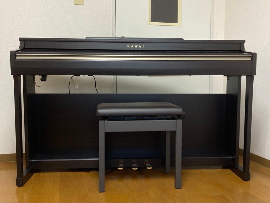 KAWAI 電子ピアノ CN25R 16年製 プレミアムローズウッド調　本体のみ