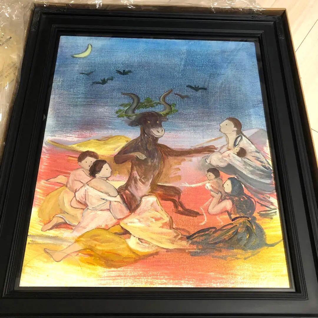 本日のみ気まぐれ価格　飯田美穂　原画　2022 フレームつき　人気作家