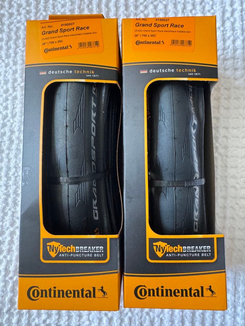 Continental Grand Sport Race タイヤ2本 25C