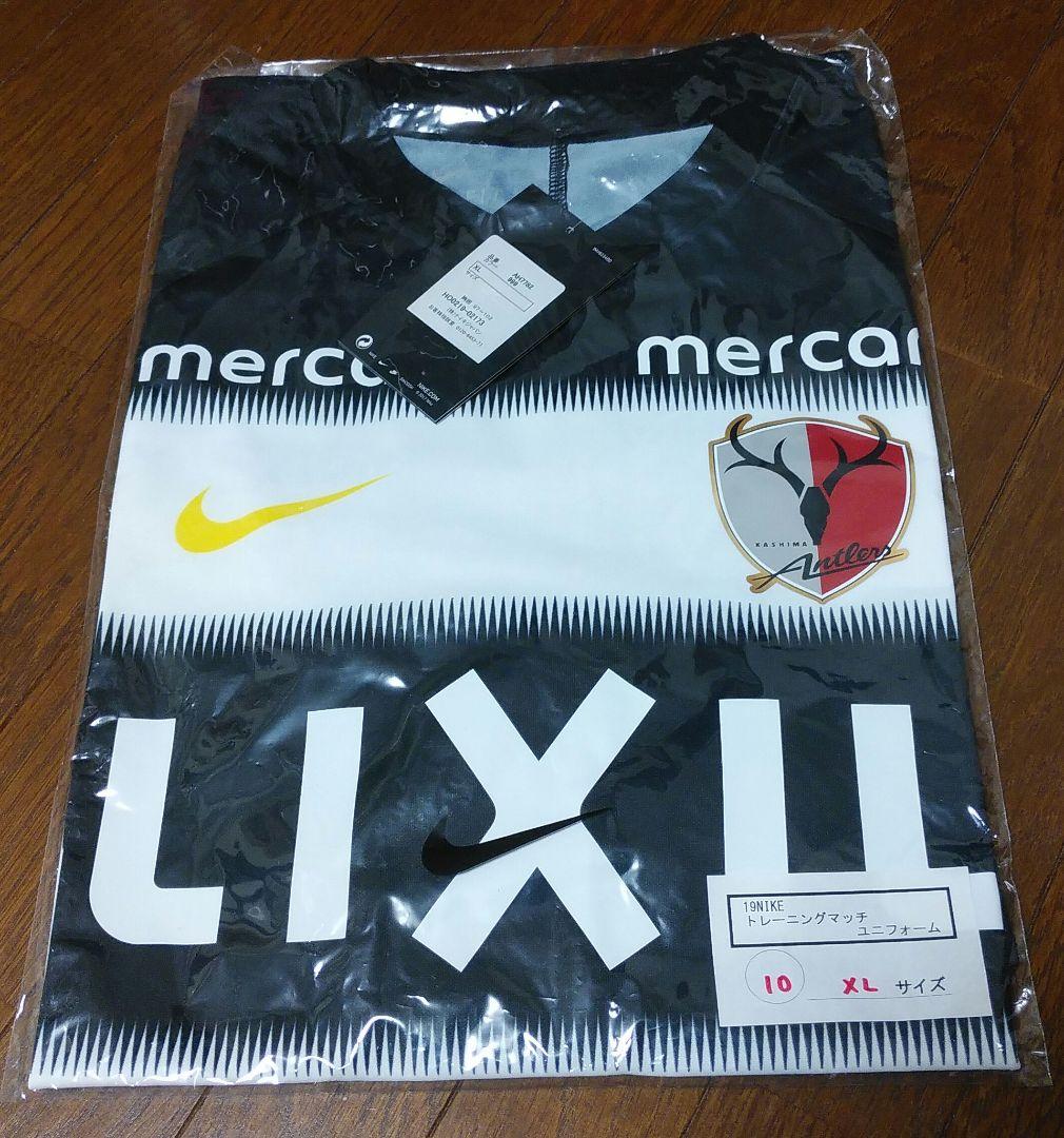 未使用タグ付★直筆サイン入り★トレーニングマッチユニフォーム●鹿島アントラーズ