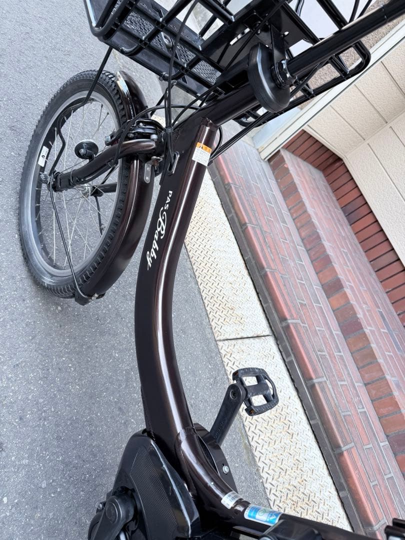 大阪府　子供乗せ　ヤマハ　電動アシスト自転車　チャイルドシート付き