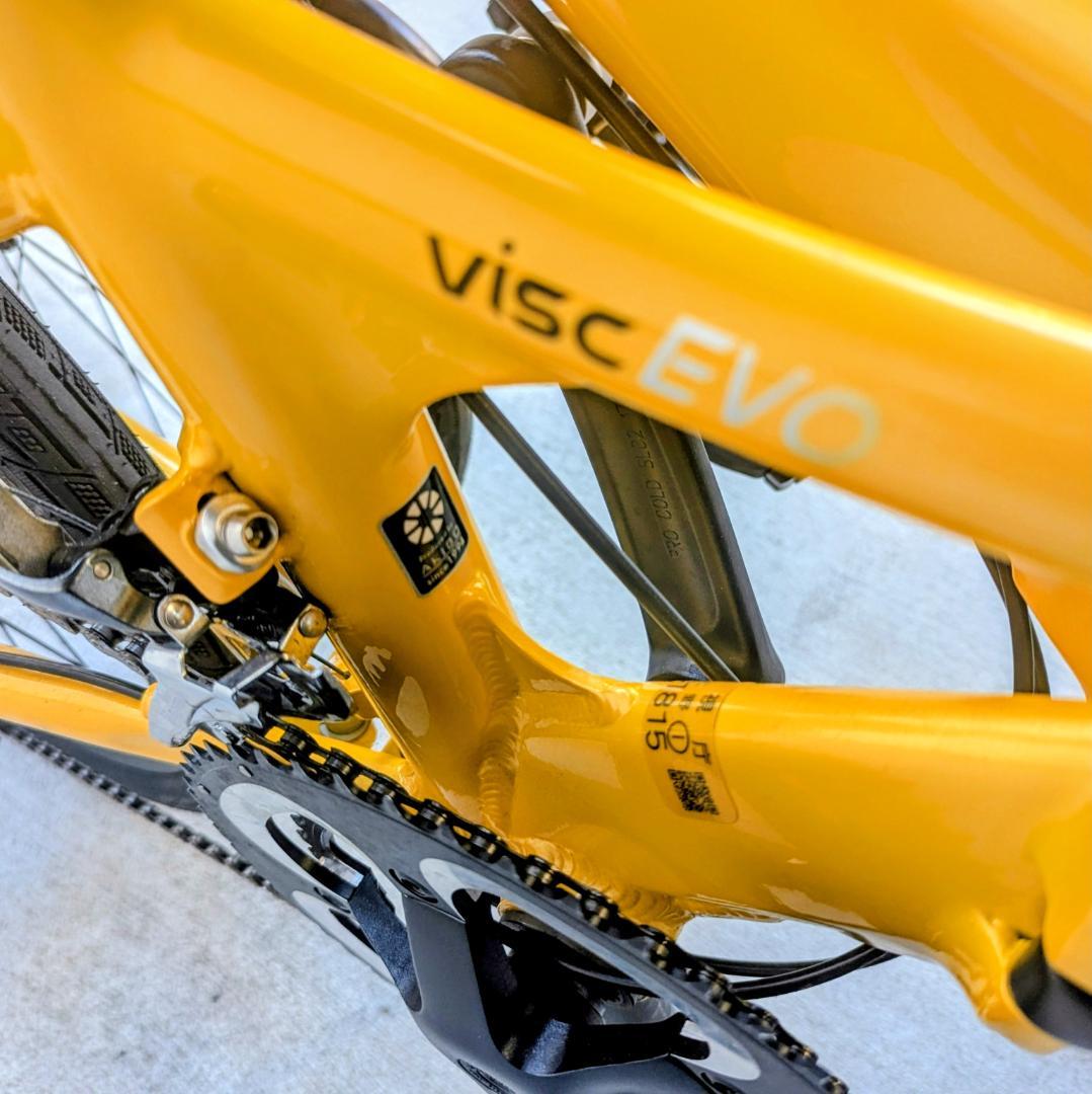 DAHON VISC EVO スポーツモデル、折り畳み自転車、カスタム済み