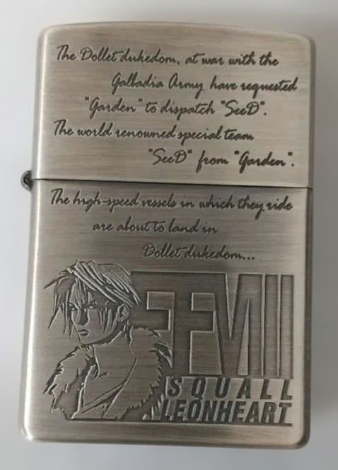 【中古】FF8 Zippo スコール