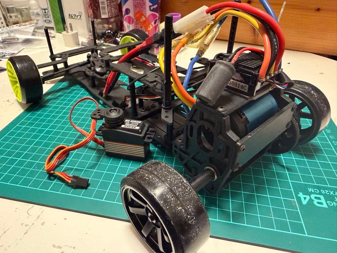 D-like LP-86 組み立て済み未走行　メカ、ボディ、ホイール付き