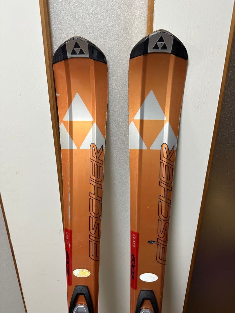 3セットFISCHER スキー板145cm,ブーツ25.5,ストック120cm付