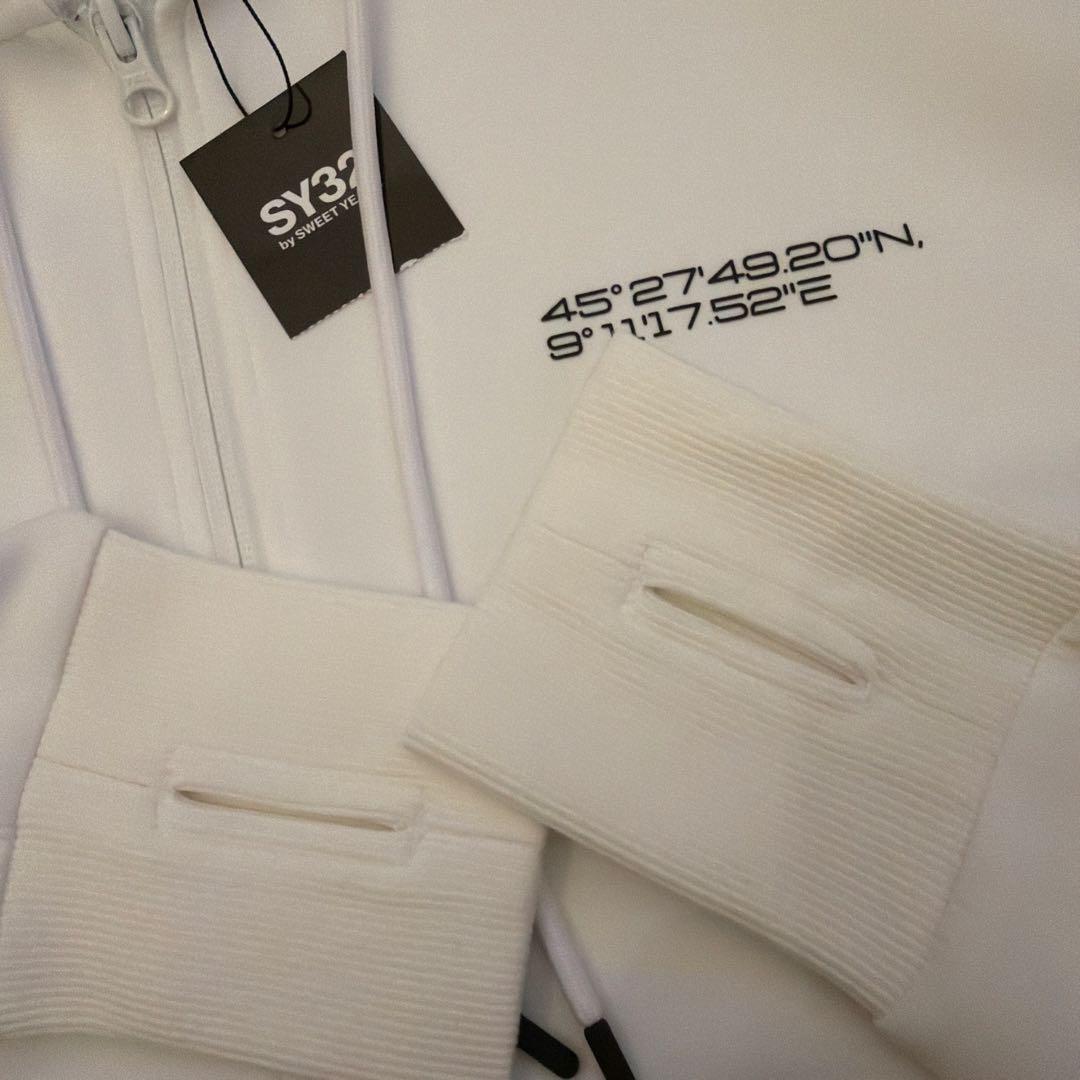 SY32 セットアップ 長袖 長ズボン Lサイズ ホワイト 新品未使用タグ付き