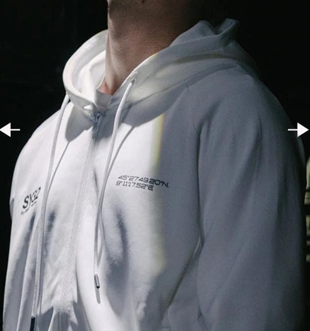 SY32 セットアップ 長袖 長ズボン Lサイズ ホワイト 新品未使用タグ付き