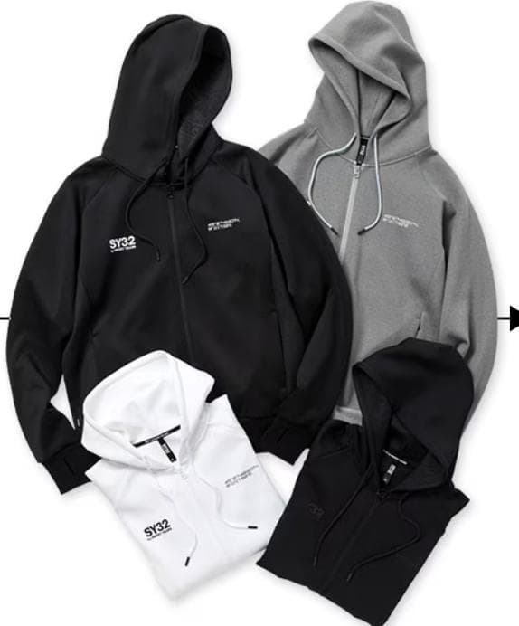 SY32 セットアップ 長袖 長ズボン Lサイズ ホワイト 新品未使用タグ付き