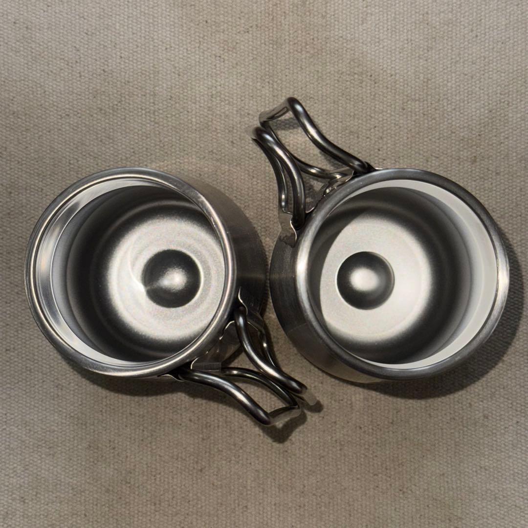 【美品 ２個セット】スノーピーク  peakサーモジョッキ 700