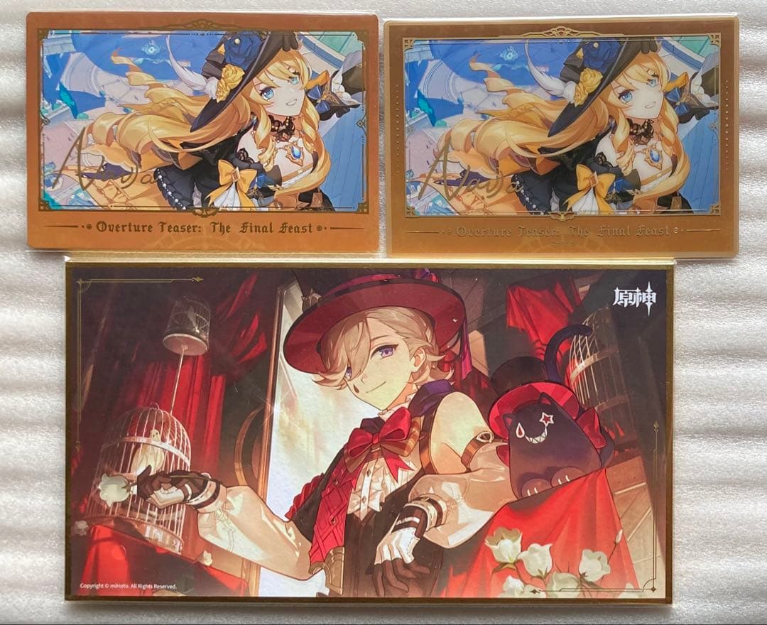 原神 アクリルスタンド ポストカード 色紙 コースター まとめ売り