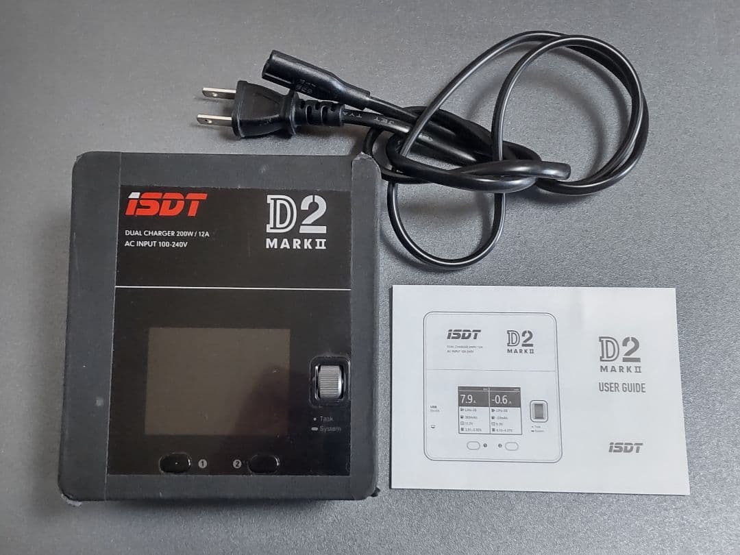 ISDT D2 MarkⅡ Lipo充放電器AC 200W*2【美品！】
