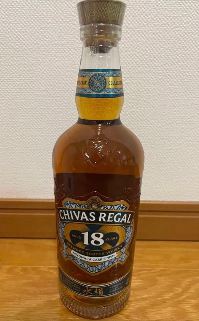 シーバスリーガル 18年 水楢 ミズナラ カスク フィニッシュ43度 700ml