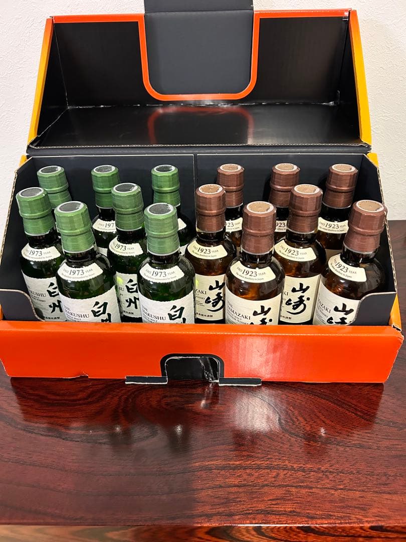 14本セット　山崎、白州180ml各7本