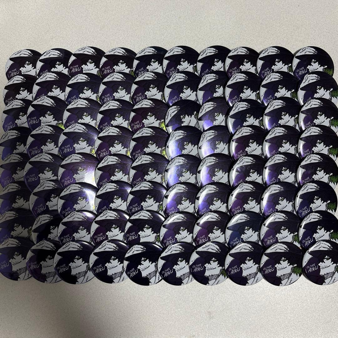 ブルーロック ブルロ　オリヴァ愛空　愛空　メタル缶バッジ 缶バッジ