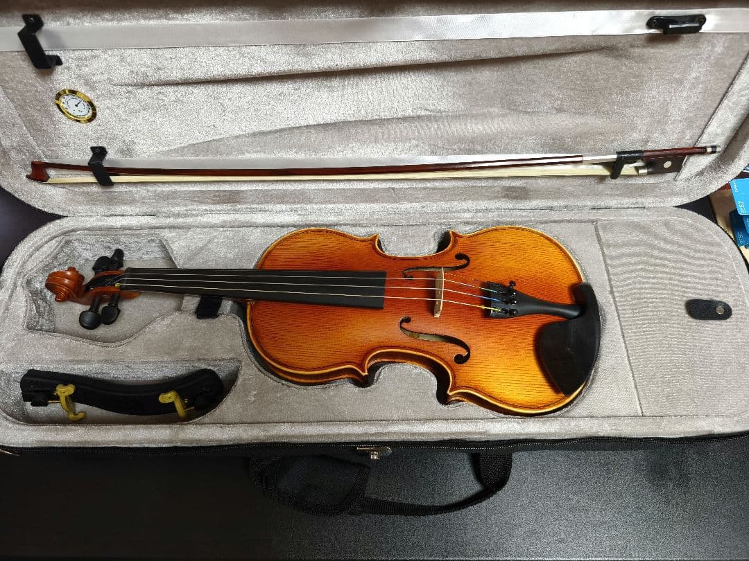 PVN544 アウトフィットバイオリンセット 4/4 ファインチューンペグ