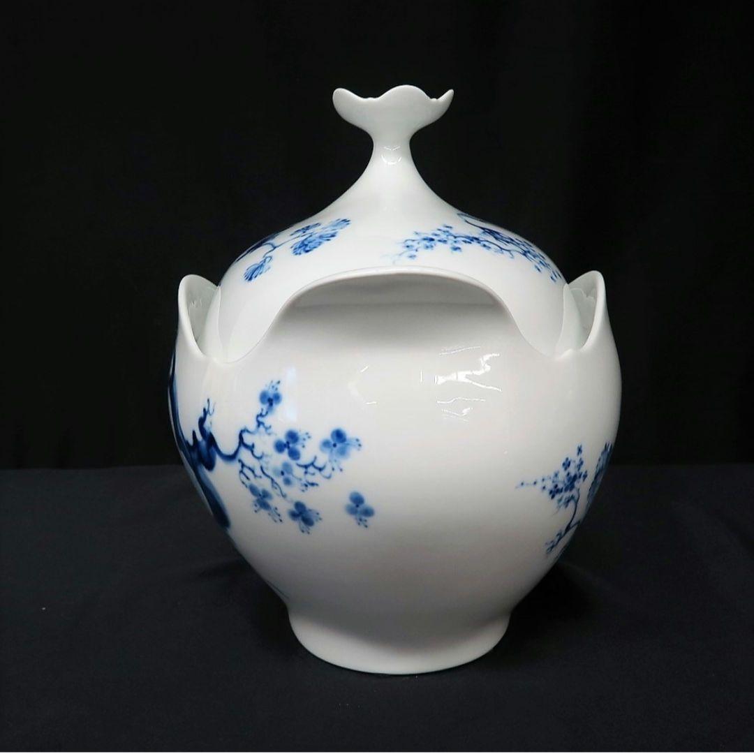 珍品★美品【MEISSEN】ブルーオーキッド　スープチューリン（大）