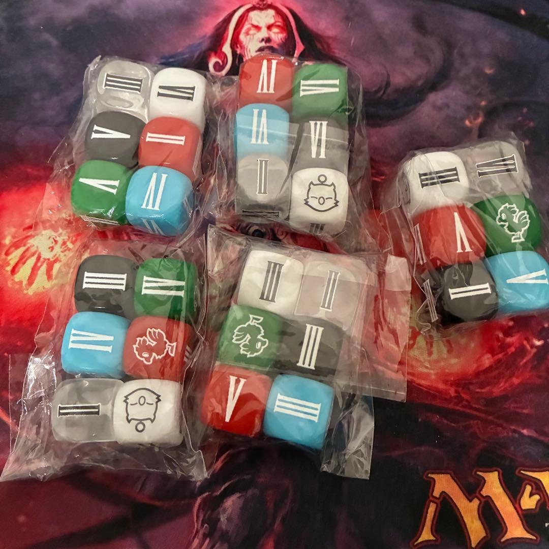 MTG マジック大戦祭 エキスパンションシンボル ダイス 6個セット 5個