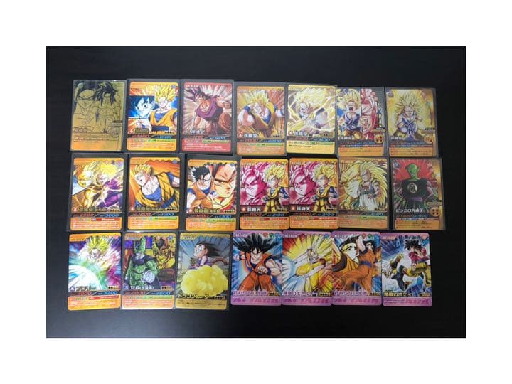 ドラゴンボールデータカードダス超/爆裂インパクト　全22枚