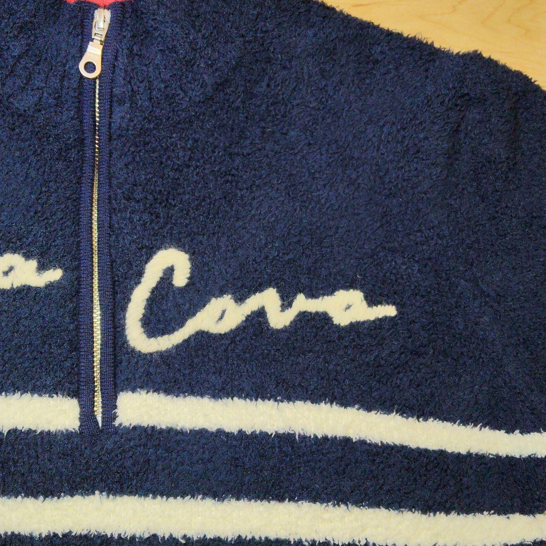 Mサイズ 美品【SINA COVA】シナコバ ハーフジップ ニットセーター