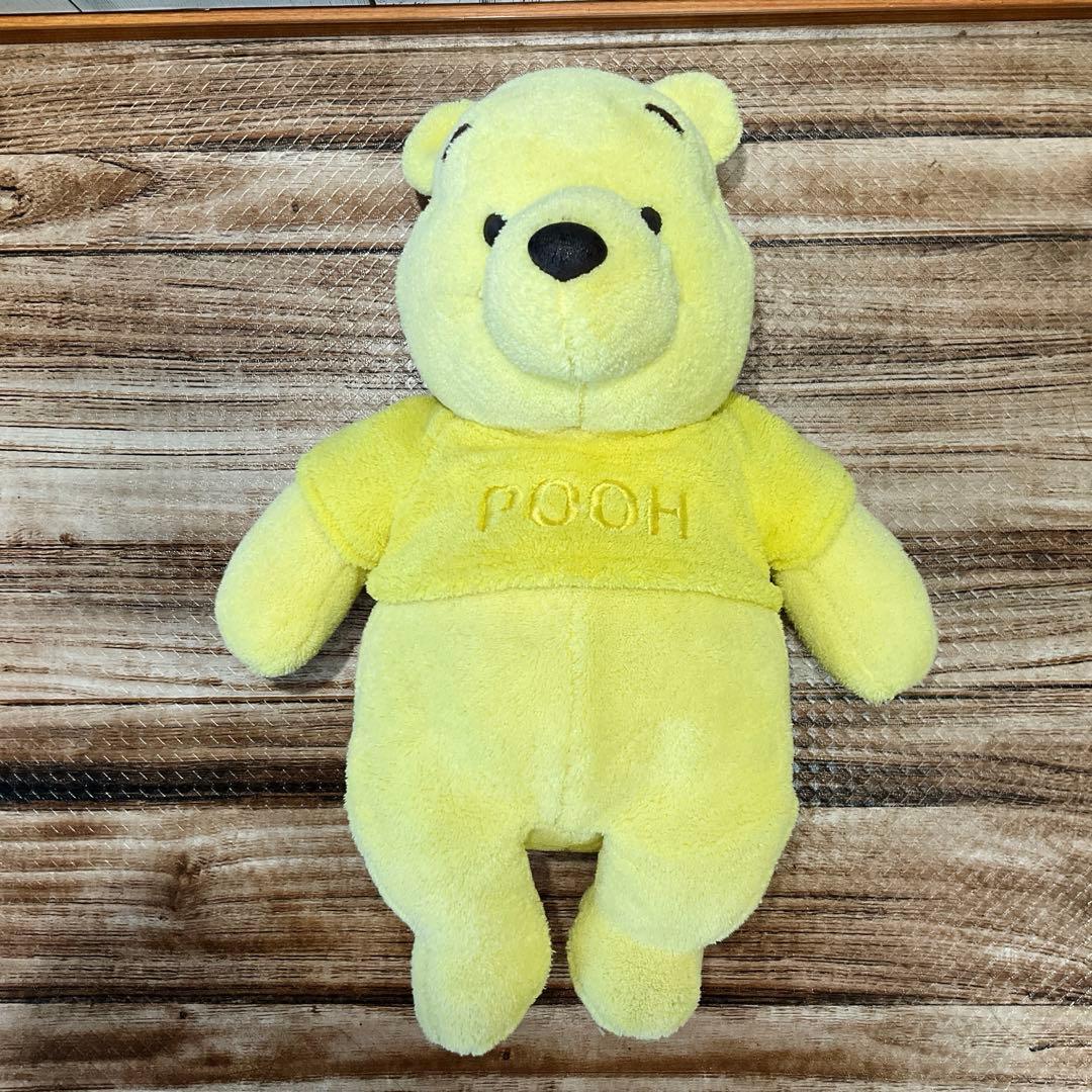 ディズニーストア限定 プーさん ぬいぐるみ 単色 ヴィンテージ