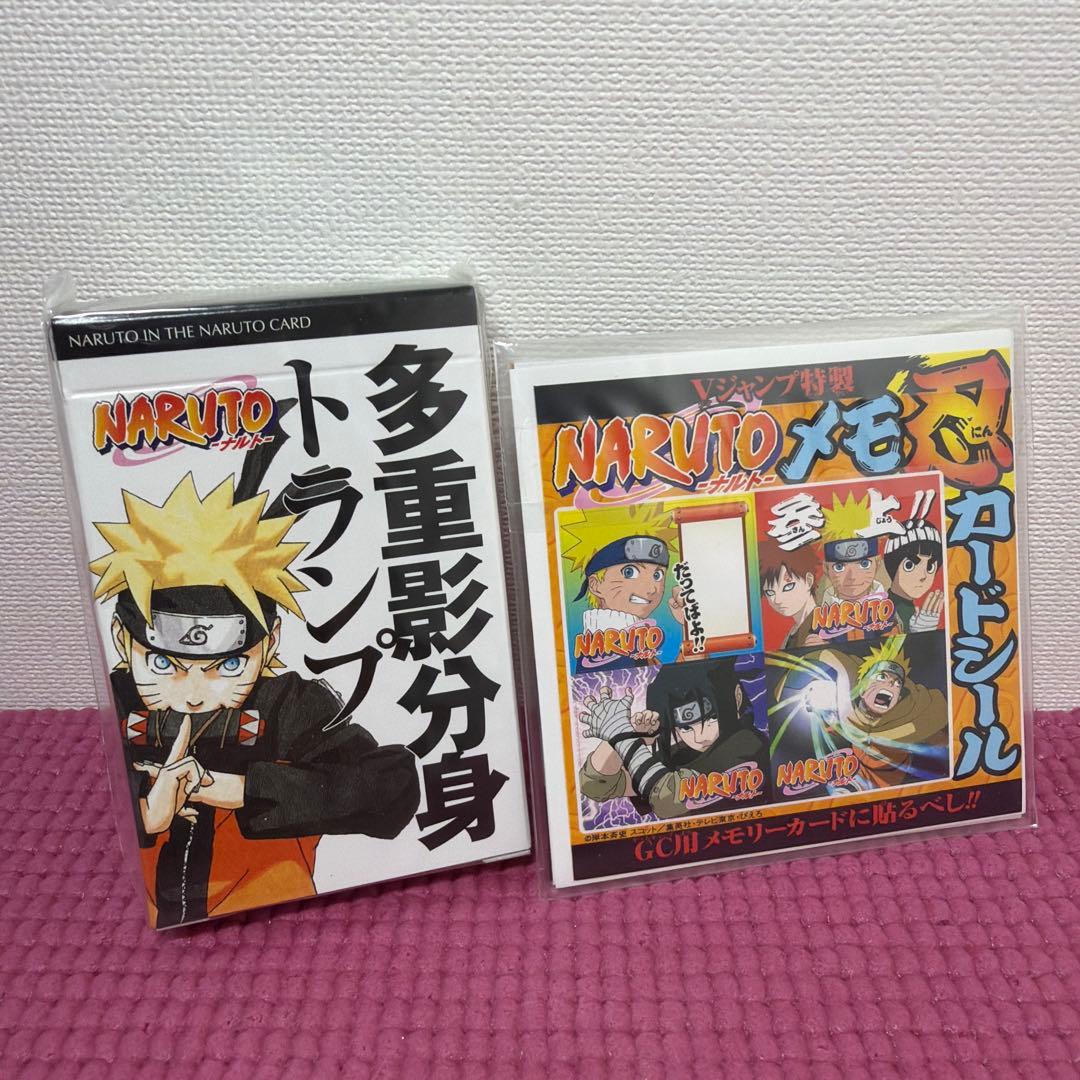 NARUTO ナルト 多重影分身トランプ カードシール セット