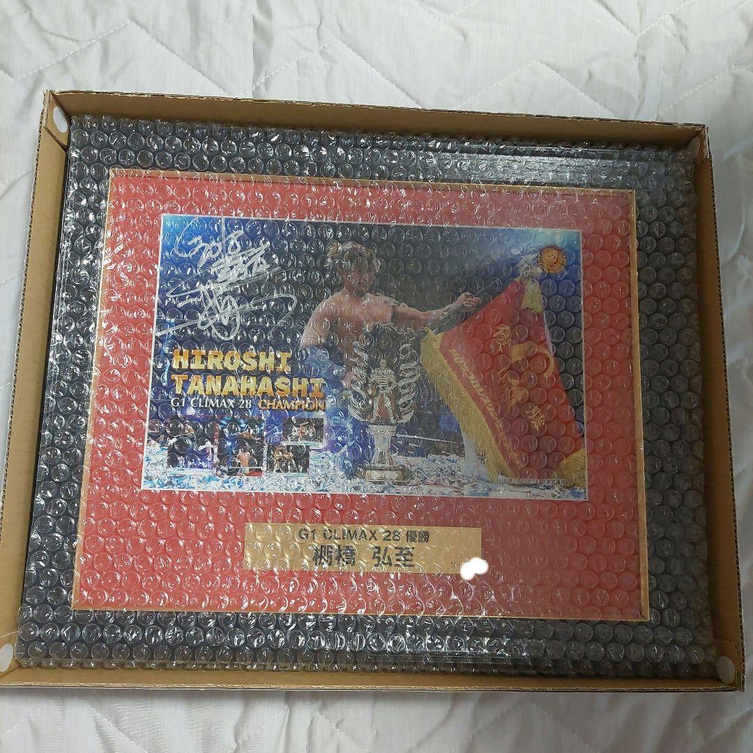 新日本プロレス　棚橋弘至 直筆サイン入りフォトフレーム