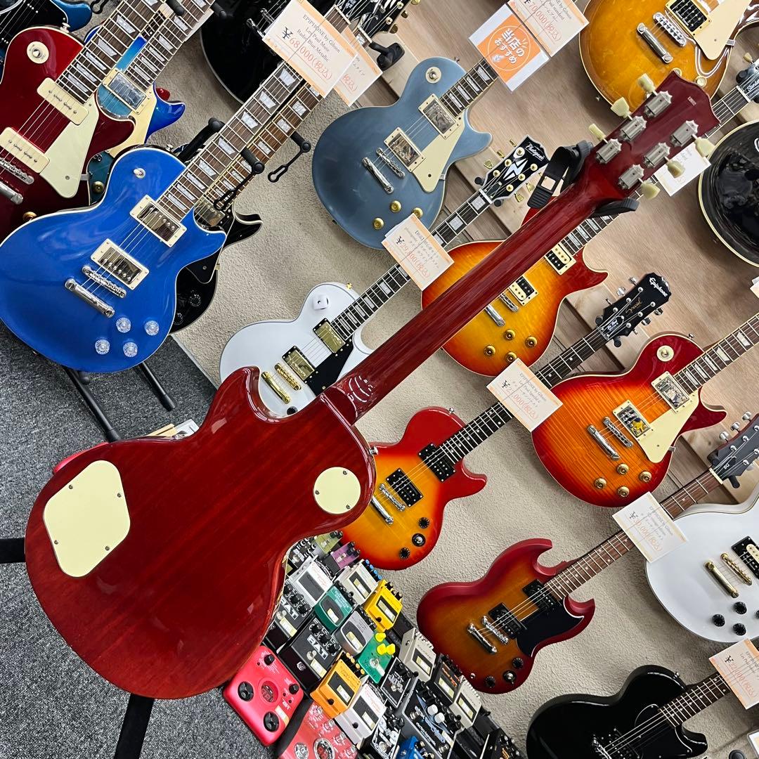 【11199】Bacchus BLS-700QM レスポール モデルレッド