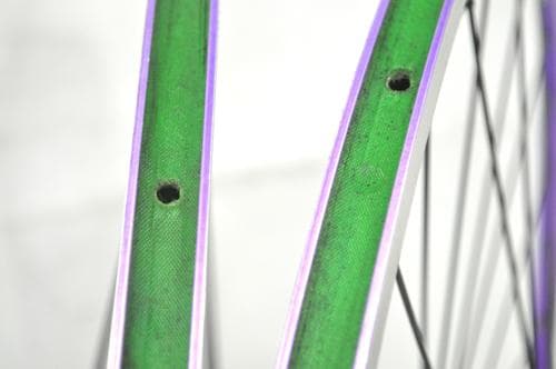 Velocity DEEP V 700C ホイールセット135mmエンド