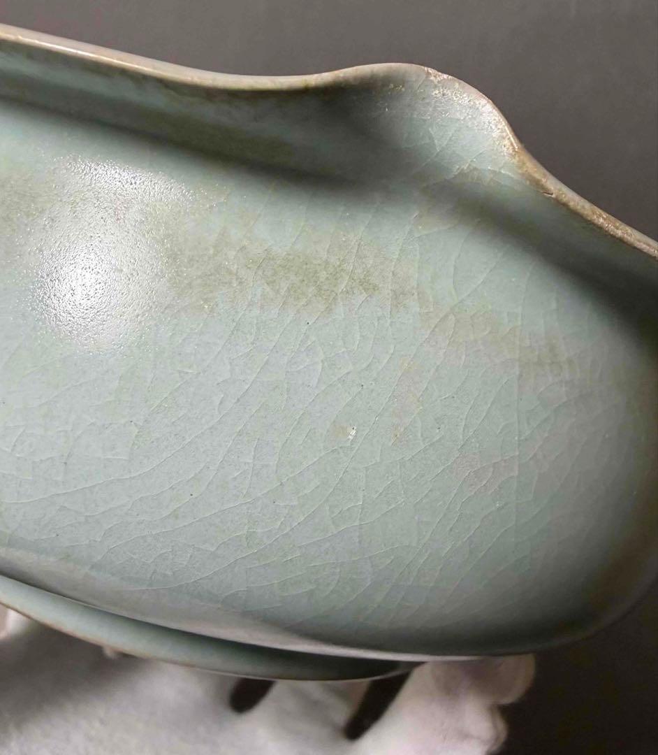 中国 輪花鉢（洗筆）　u6230920