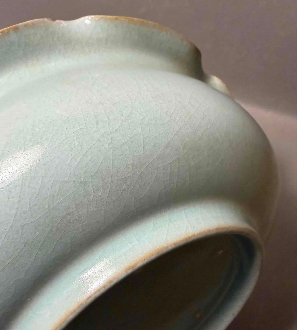 中国 輪花鉢（洗筆）　u6230920