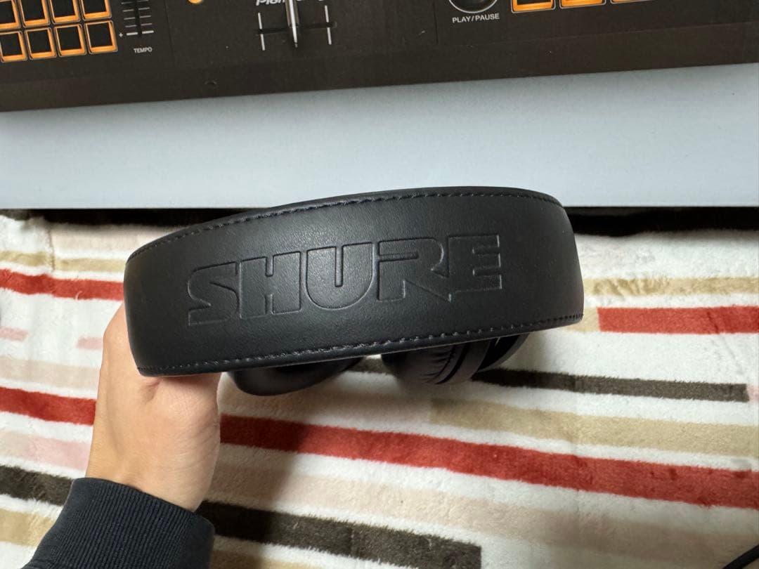 DDJ-FLX4 / SHURE SRH440A モニターヘッドホンセット