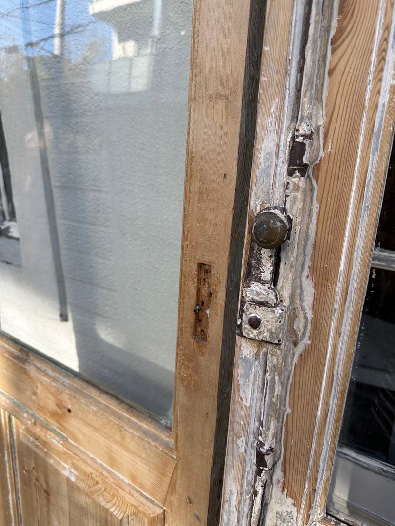 大型アンティーク　ドア2枚set　ヴィンテージ