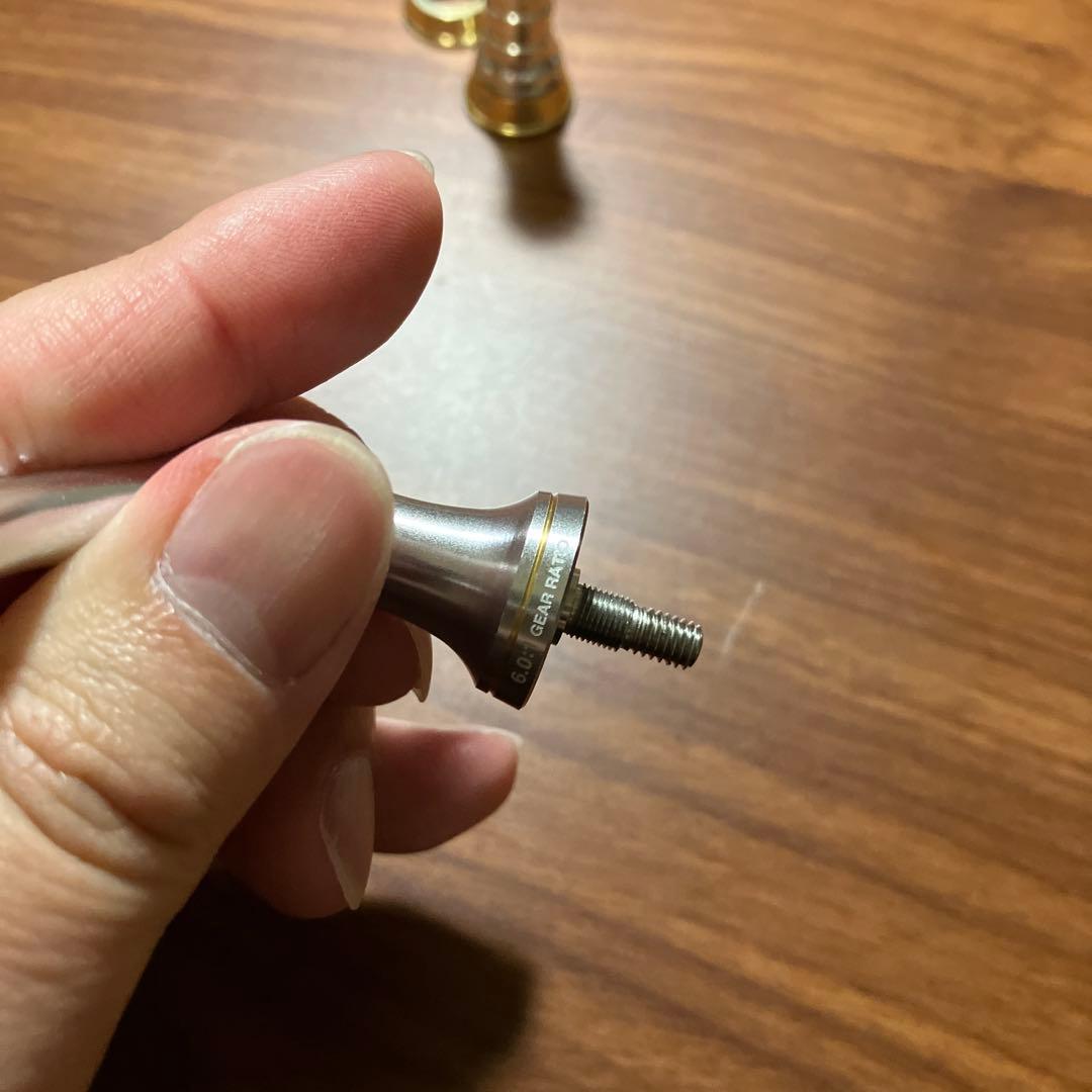 美品　シマノ　純正ハンドル　リブレ　フィーノ　ノブ　34 バランサー