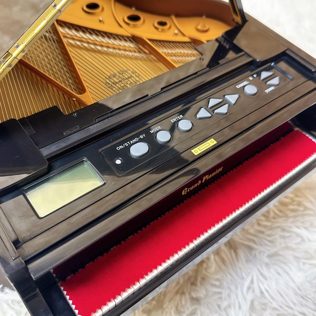 アンティーク ミニチュア グランドピアノ 音楽再生機能付き