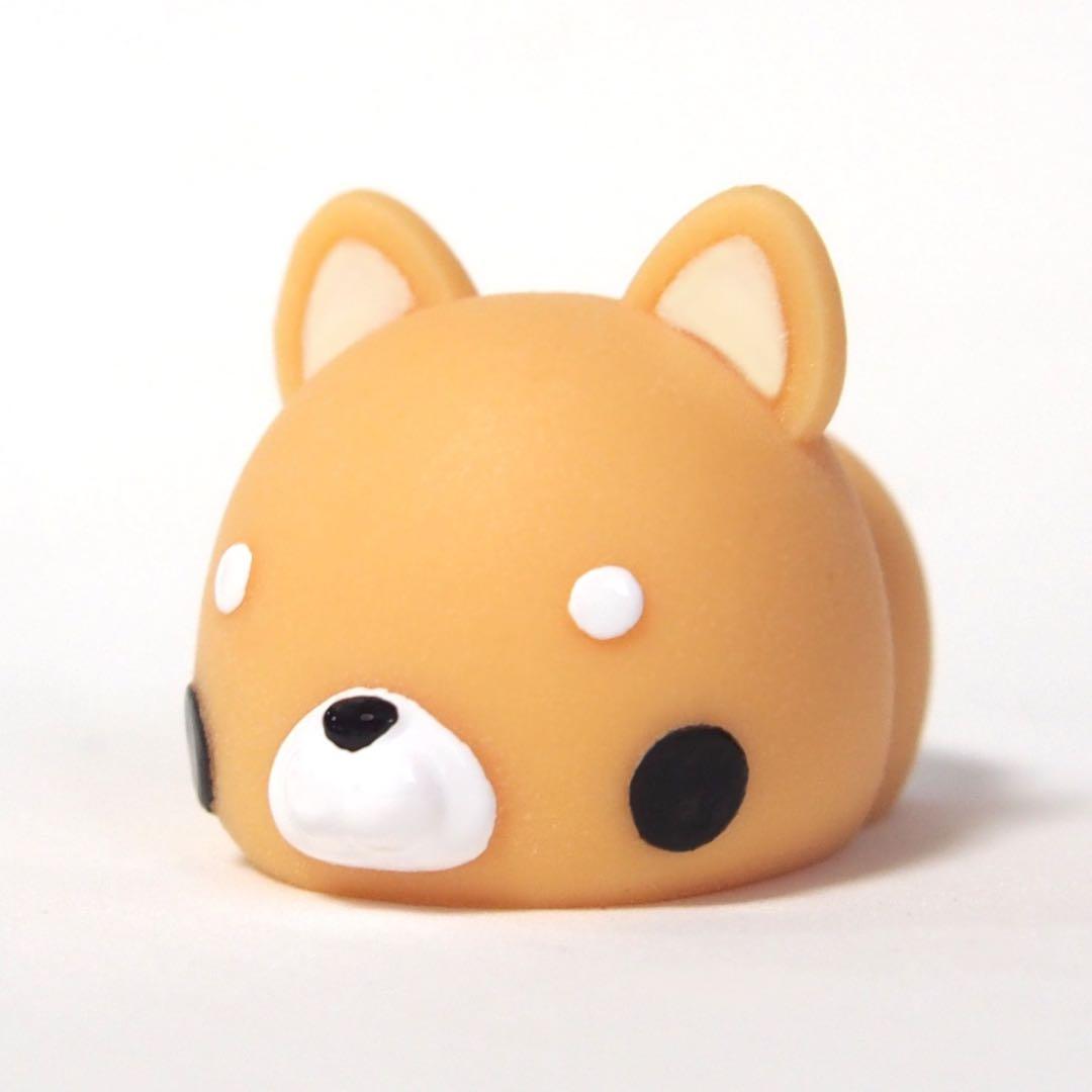 もにまるず　しばいぬ　茶