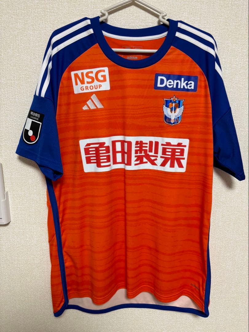 アルビレックス新潟 ユニフォーム 神ユニ 長谷川元希