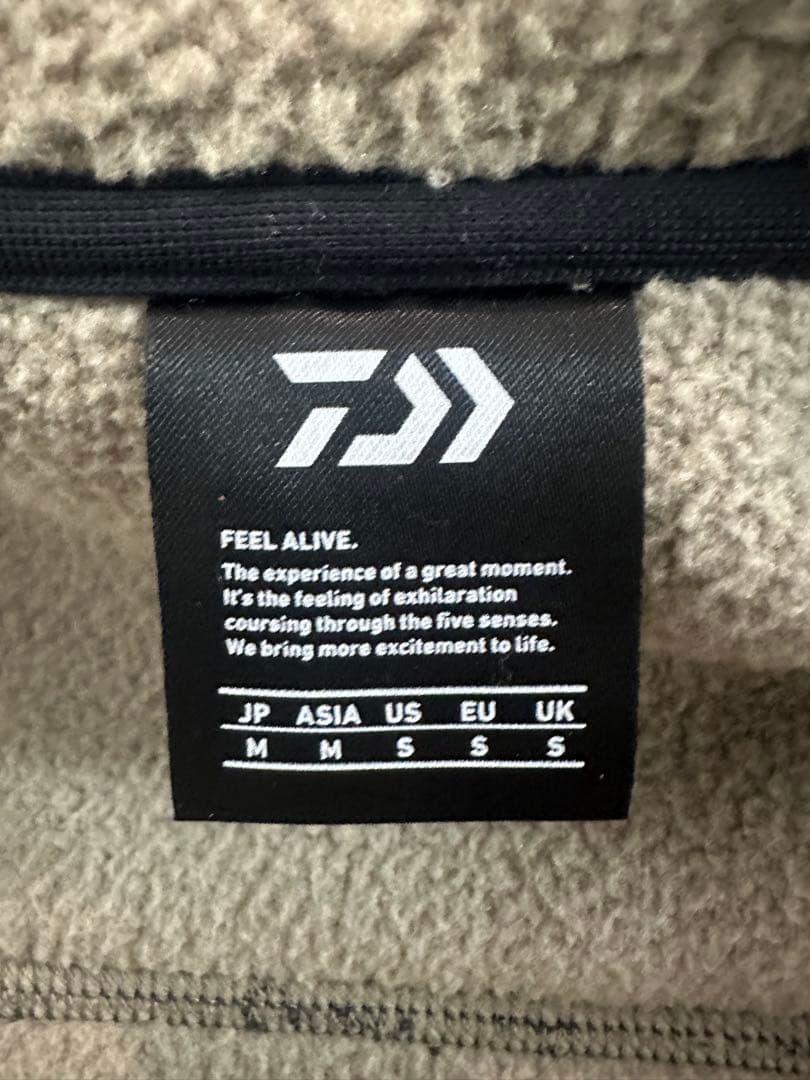 ダイワ　DAIWA フリースジャケット
