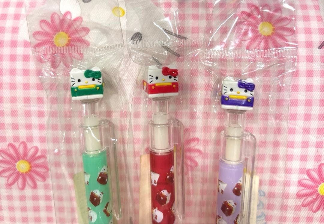 キティ　キュービック　ボールペン