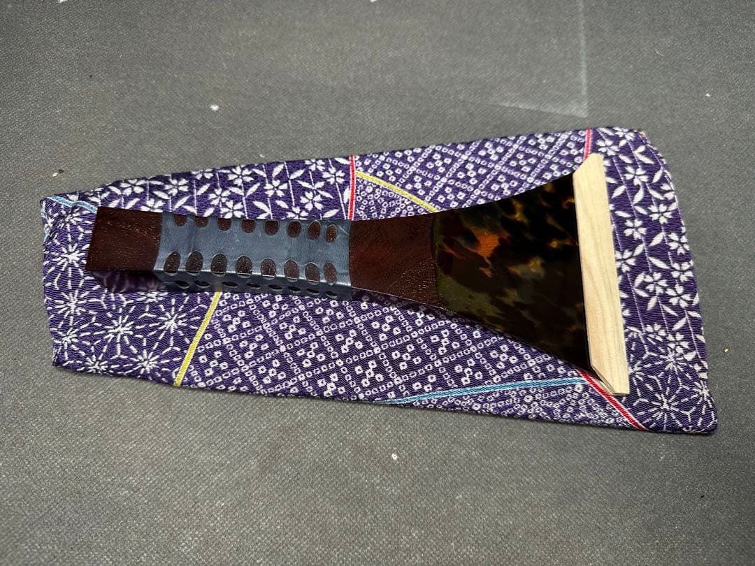 津軽三味線　鼈甲撥　撥　バチ　天然素材　和楽器　民謡　アンティーク