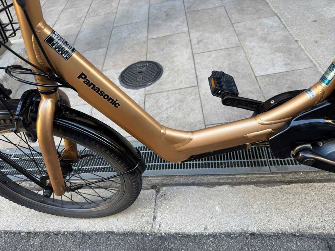 大阪府　子供乗せ　Panasonic 電動アシスト自転車 チャイルドシート付き