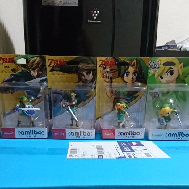amiibo アミーボ ゼルダの伝説 リンク セット